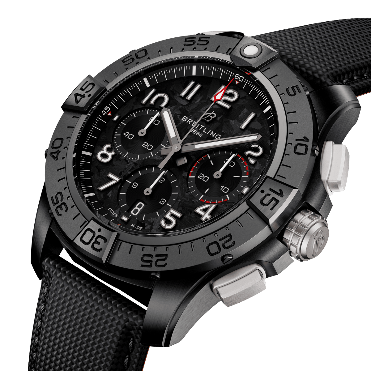 Breitling Avenger B01 Chronograph 44 NIGHT MISSION, Ref# SB0147101B1X1, Unworn 2024