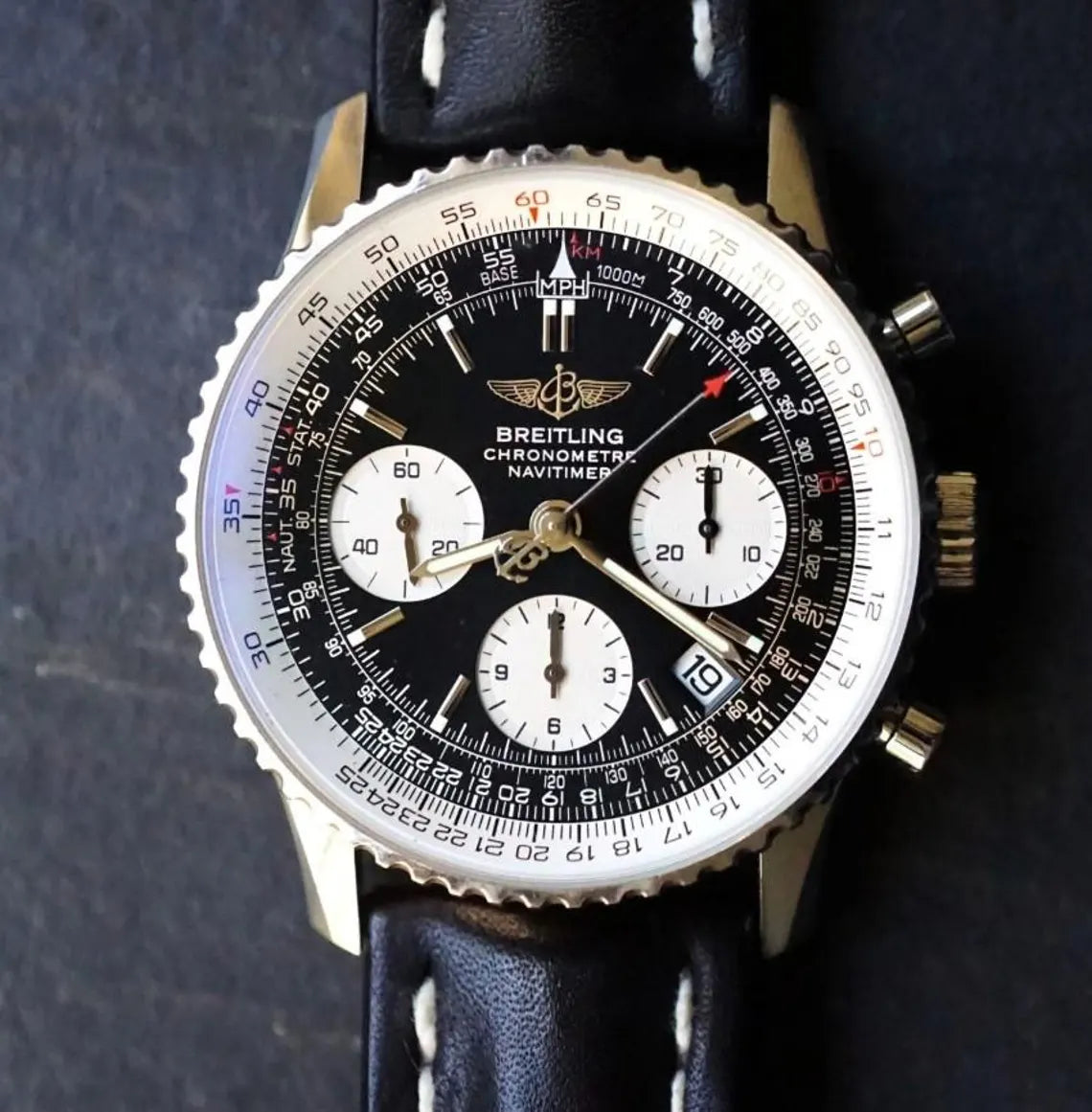 Breitling Navtimer Steel 41 mm Books Papers , watch accessories