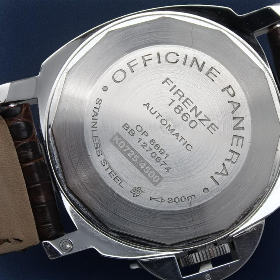 Panerai Luminor Gmt 44mm Steel · Black Dial · GMT · Full Set, PAM 00088