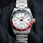Tudor Black Bay GMT CLEAN 7/23 Opaline Pepsi Steel White Dial Automatic 41mm M79830RB-0010, 79830RB