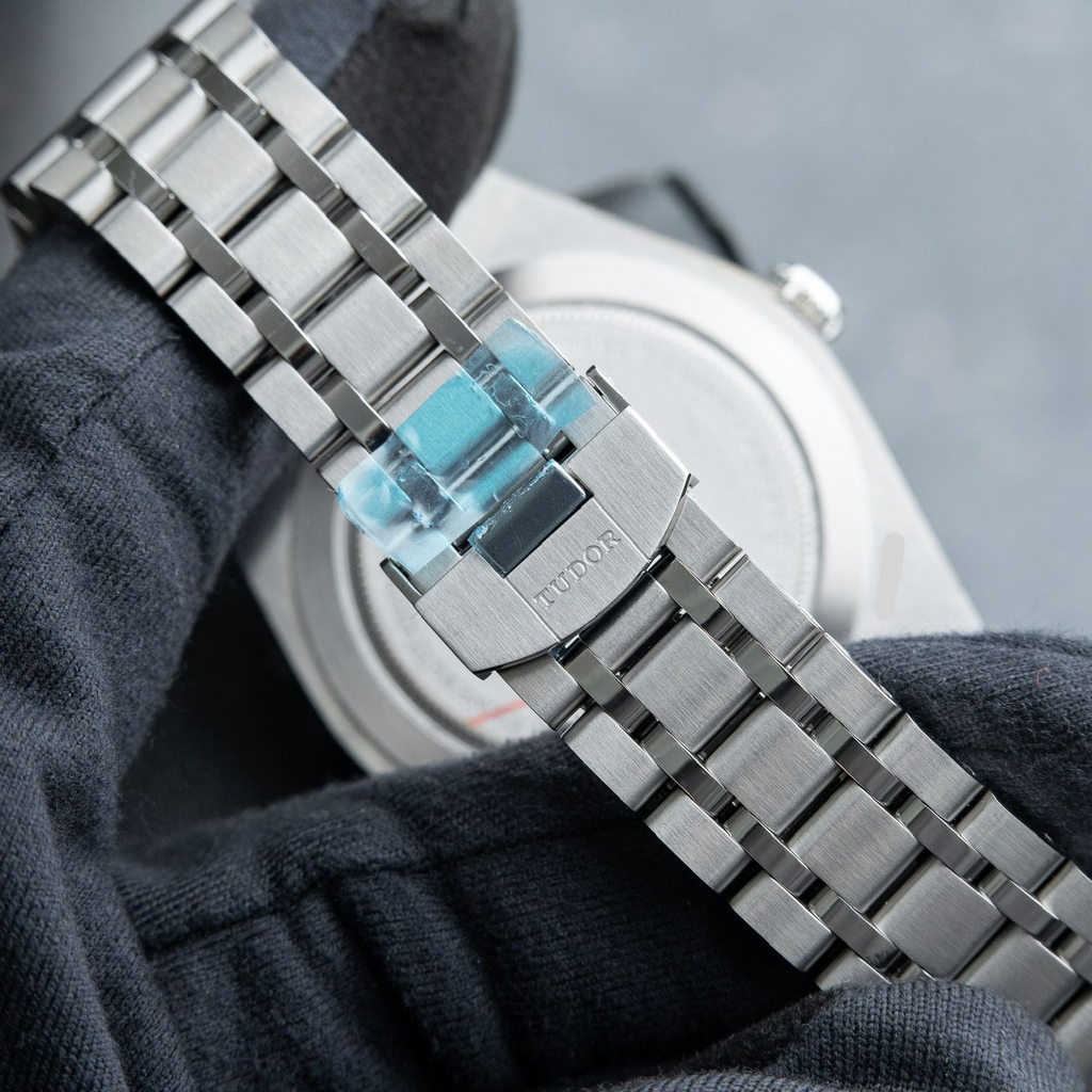 Tudor Royal STICKERED Blue Day Date Steel Bracelet Automatic 41mm M28600-0005, 28600