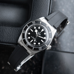 Tudor Black Bay 4/2024 200M Black Dial Steel Rubber 7941A1A0 Monochrome 41mm M7941A1A0NU-0002, 7941A1A0NU
