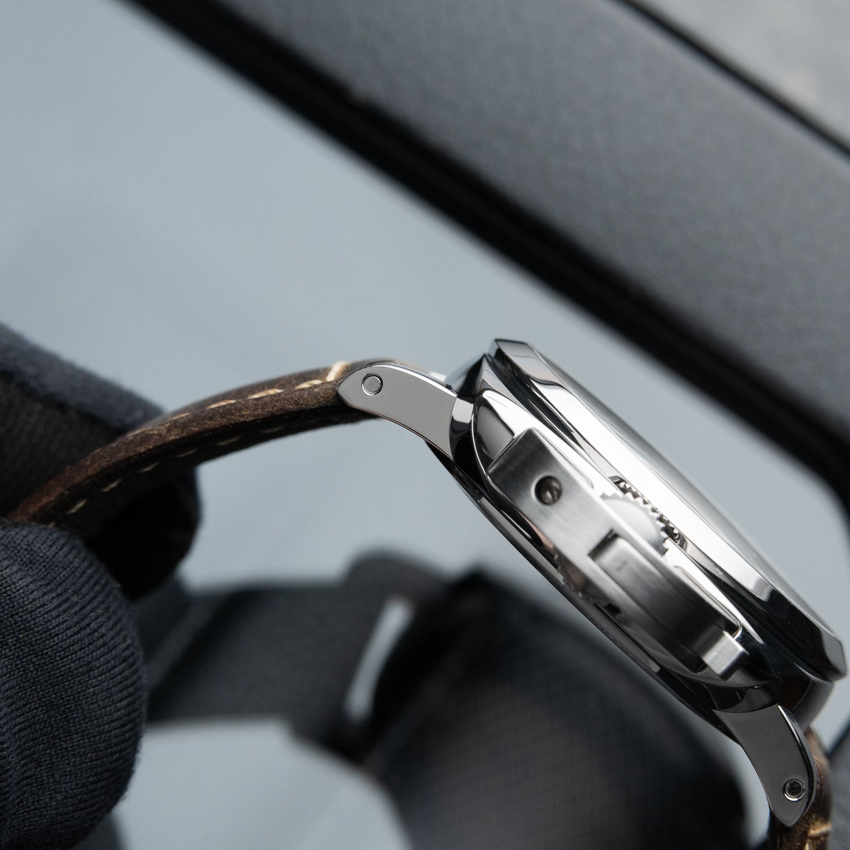 Panerai Luminor Marina 1950 3 Days White Steel Leather Automatic 42mm PAM01523
