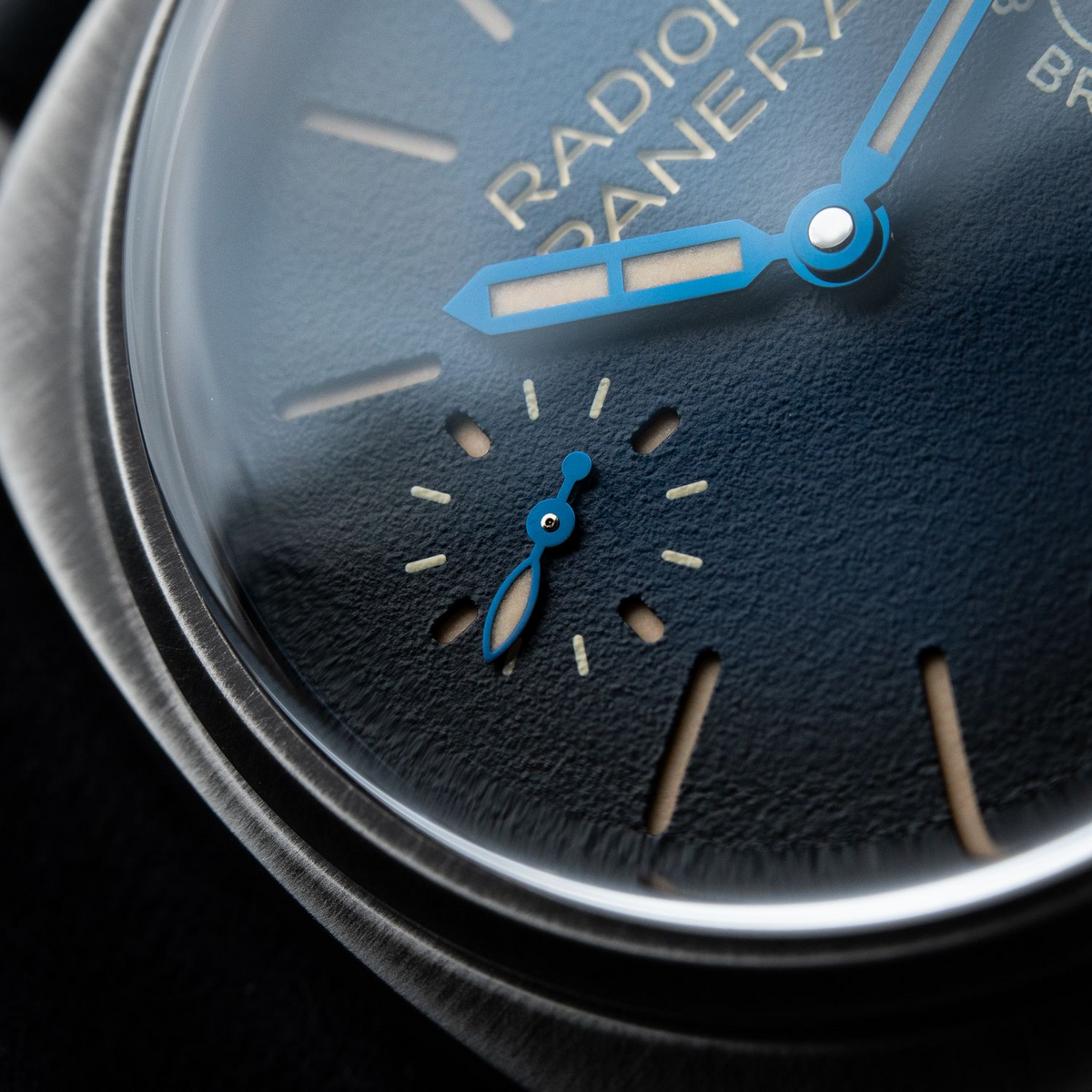Panerai Radiomir 12/2024 8 Day Blue Otto Giorni Boutique Brunito eSteel 45mm PAM01348