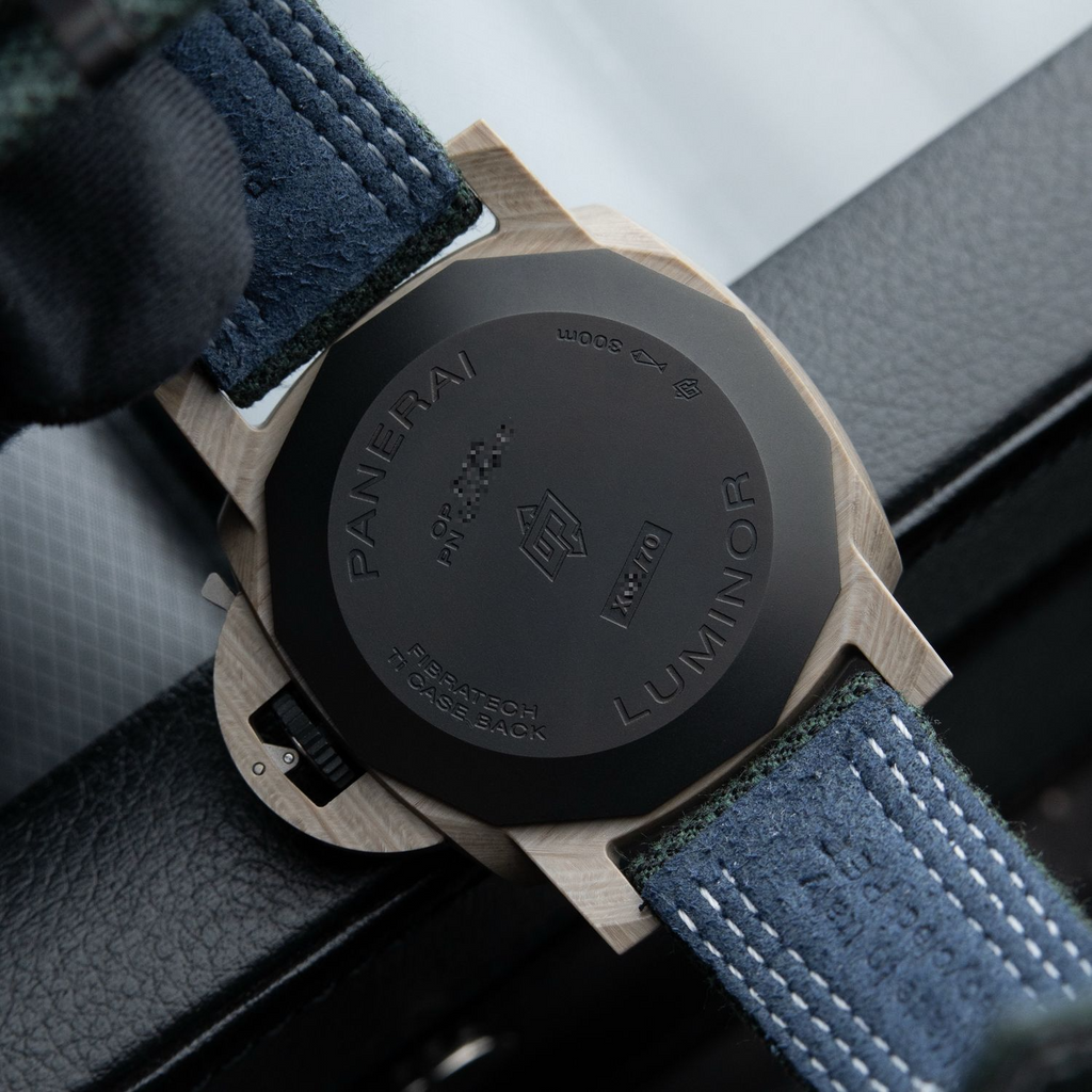 Vintage Panerai Luminor Marina Guillaume Nery Limited Edition 70 Fibratech 44mm PAM01120