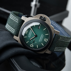Vintage Panerai Luminor Marina Guillaume Nery Limited Edition 70 Fibratech 44mm PAM01120