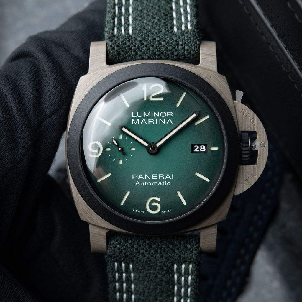 Vintage Panerai Luminor Marina Guillaume Nery Limited Edition 70 Fibratech 44mm PAM01120