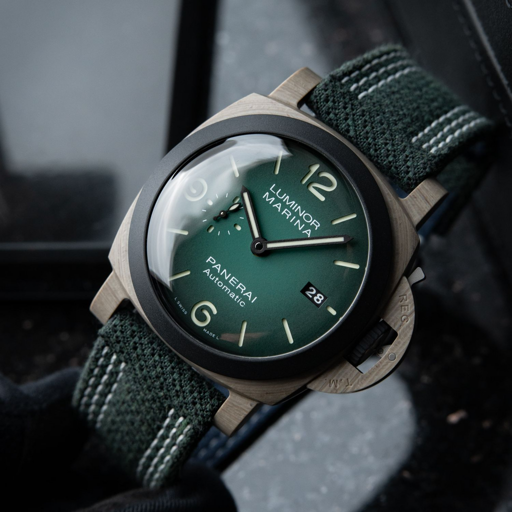 Vintage Panerai Luminor Marina Guillaume Nery Limited Edition 70 Fibratech 44mm PAM01120