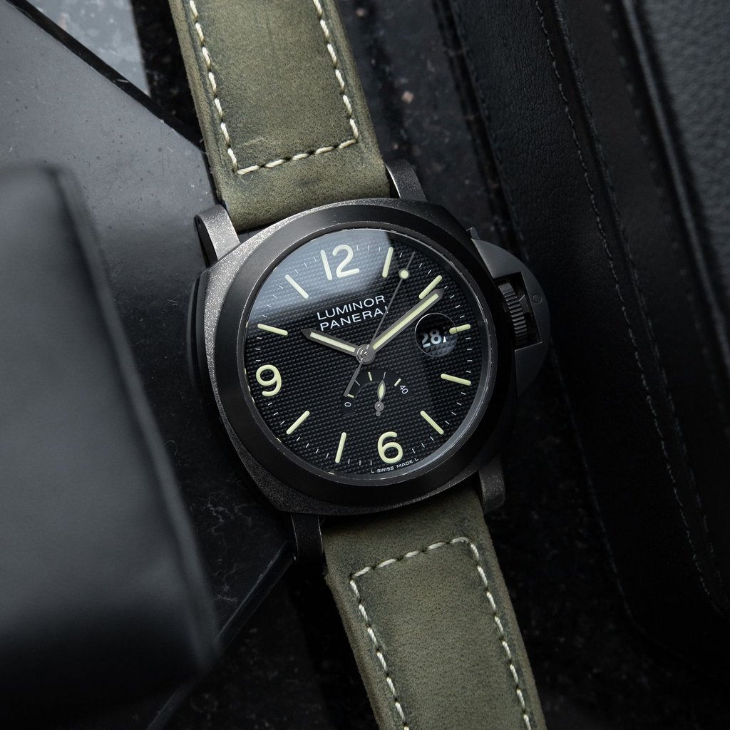 Panerai Luminor Power Reserve Limited Edition Black PVD Steel 44mm PAM00028