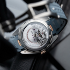 Omega Seamaster Aqua Terra 150M 8/2025 Two Tone Rose Gold Steel Blue Dial 41mm 220.22.41.21.03.001
