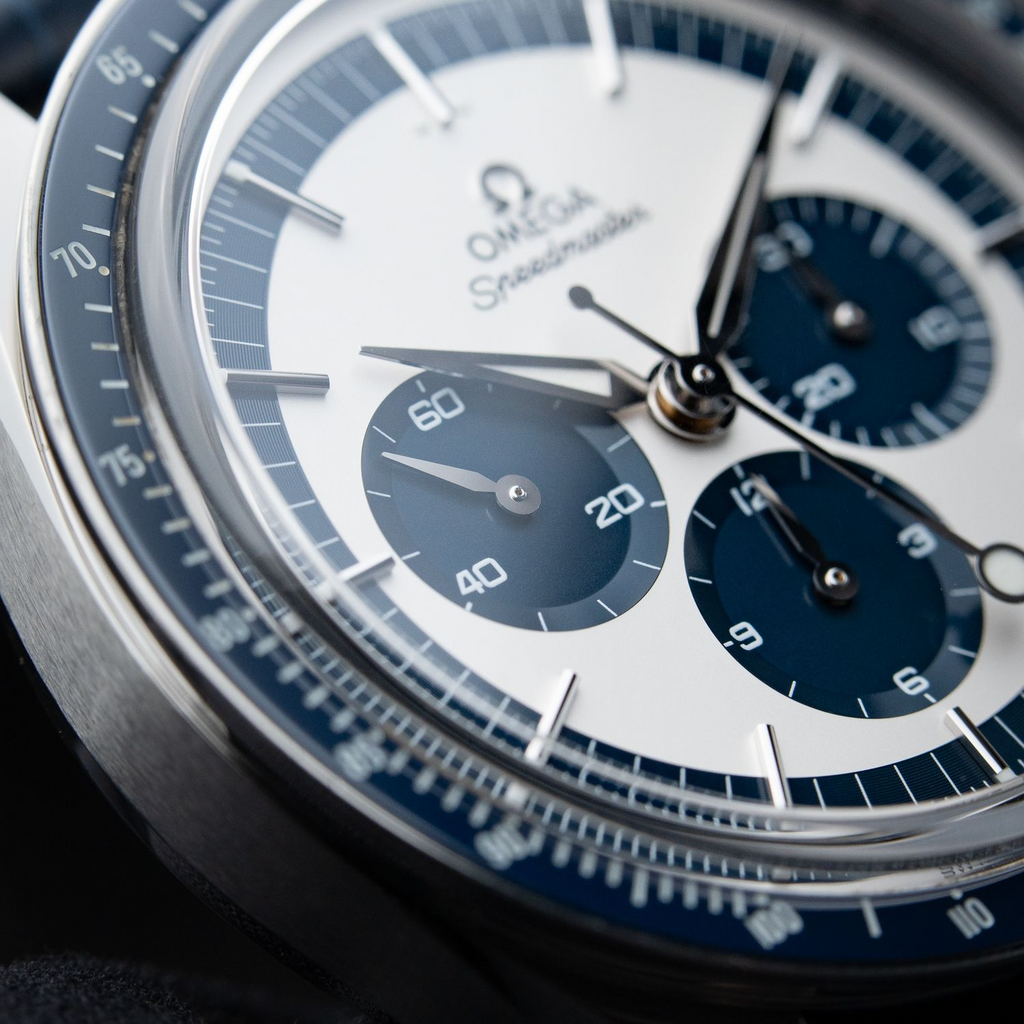 Omega Speedmaster CK2998 Limited Edition Chronograph Blue White Dial Steel 39.7mm 311.33.40.30.02.001