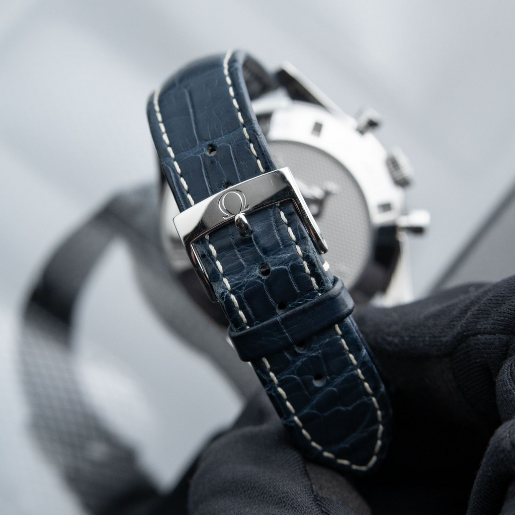 Omega Speedmaster CK2998 Limited Edition Chronograph Blue White Dial Steel 39.7mm 311.33.40.30.02.001