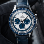 Omega Speedmaster CK2998 Limited Edition Chronograph Blue White Dial Steel 39.7mm 311.33.40.30.02.001
