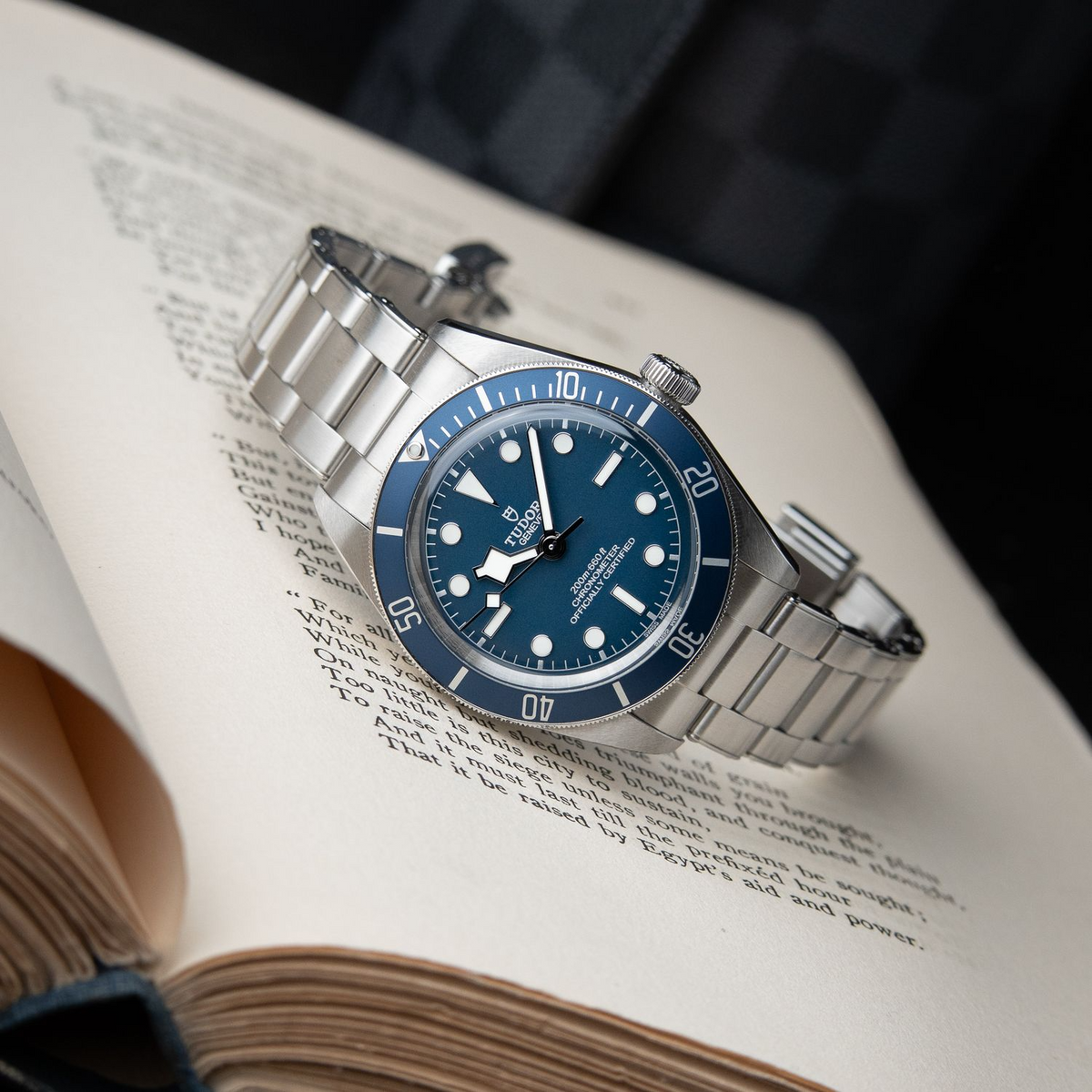 Tudor Black Bay 58 Blue Dial Aluminum Bezel Steel Bracelet 39mm Automatic M79030B-0001, 79030B, 79030