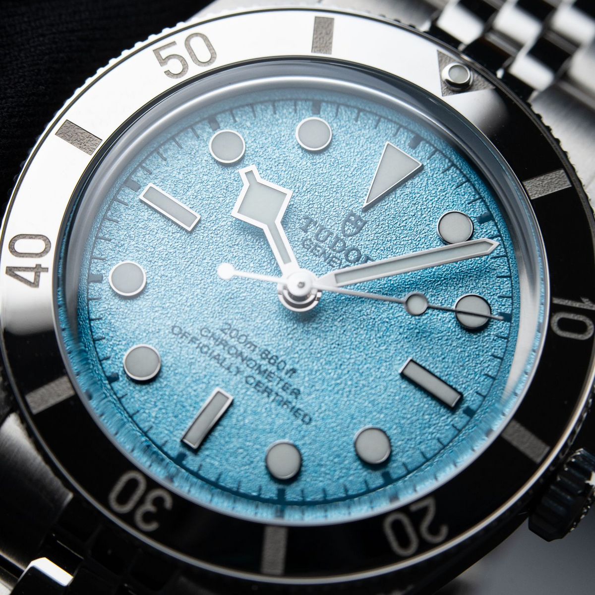 Tudor Black Bay 54 Lagoon Blue Steel Bracelet 200M Diver 37mm M79000-0001