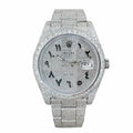 Rolex Datejust 41MM 116300 Iced Out Arabic Dial