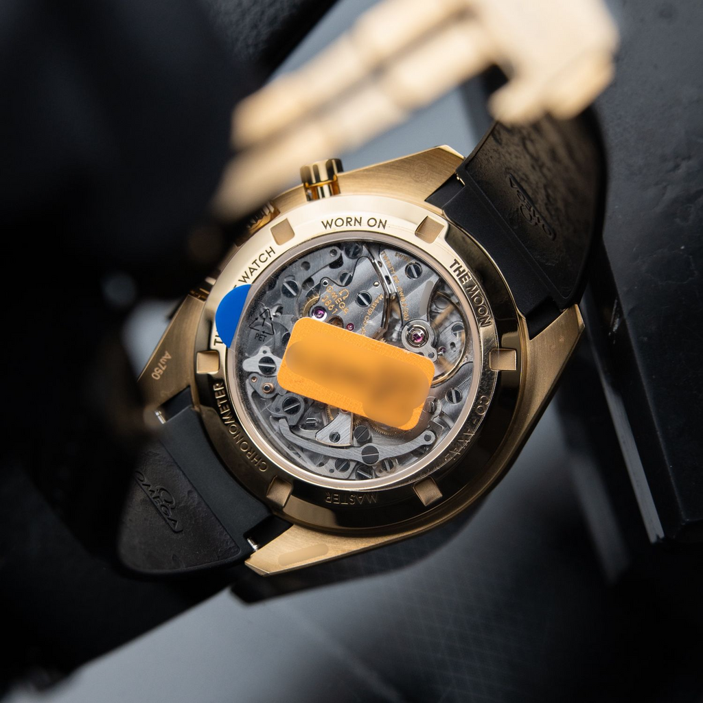 Omega Speedmaster UNWORN 5/2026 Moonwatch Pikachu Yellow Gold Chronograph 42mm 310.62.42.50.99.001