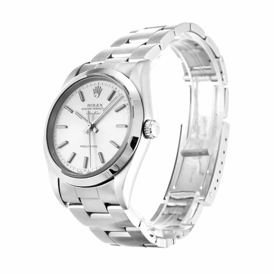 Rolex Air-King 34MM 14000 White Dial