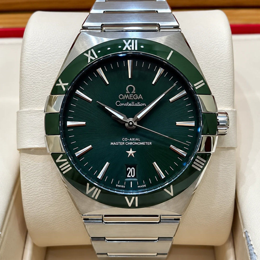 Omega Constellation Green Dial 41mm 131.30.41.21.99.002
