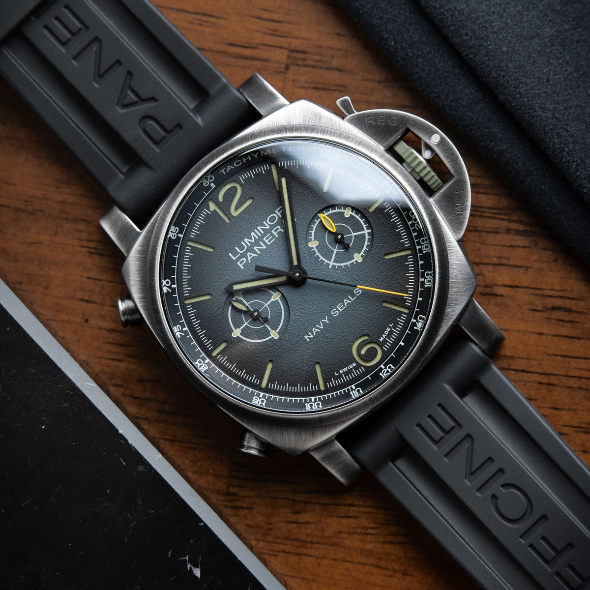 Panerai Luminor Navy Seals Limited Edition Chronograph Grey PAM1409 44mm