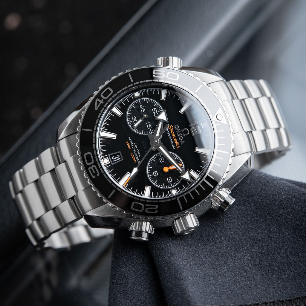 Omega Seamaster Planet Ocean Chronograph Co-Axial Black Ceramic Diver 215.30.46.51.01.001