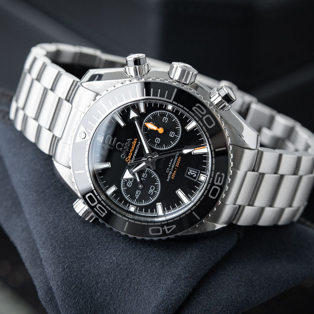 Omega Seamaster Planet Ocean Chronograph Co-Axial Black Ceramic Diver 215.30.46.51.01.001