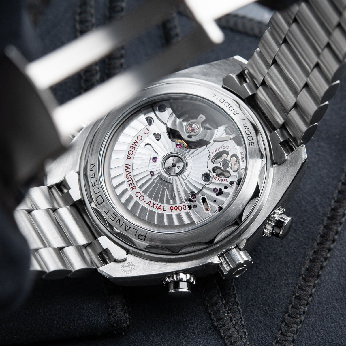 Omega Seamaster Planet Ocean Chronograph Co-Axial Black Ceramic Diver 215.30.46.51.01.001