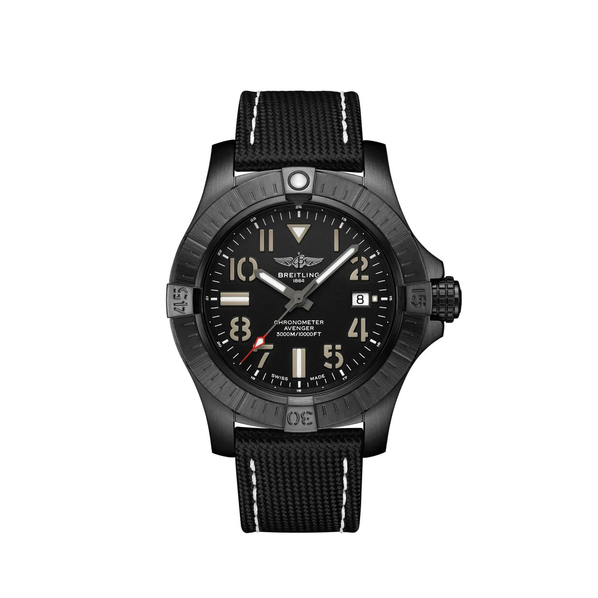 Breitling Avenger Automatic 45 Seawolf Night Mission DLC-Coated Titanium Ref# V17319101B1X1