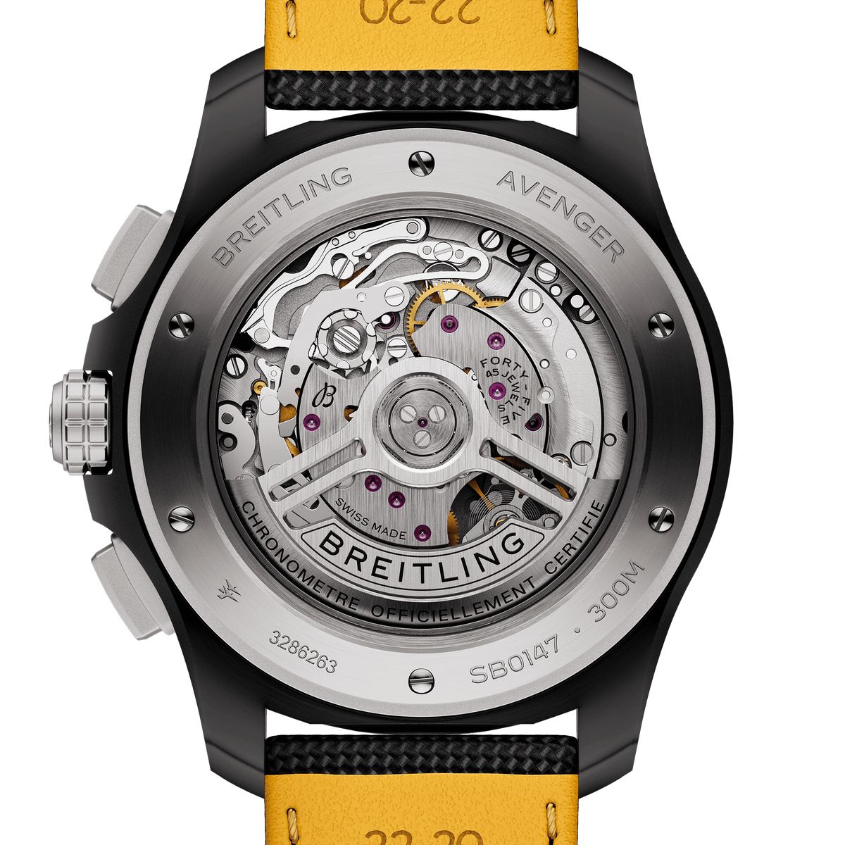 Breitling Avenger B01 Chronograph 44 NIGHT MISSION, Ref# SB0147101B1X1, Unworn 2024