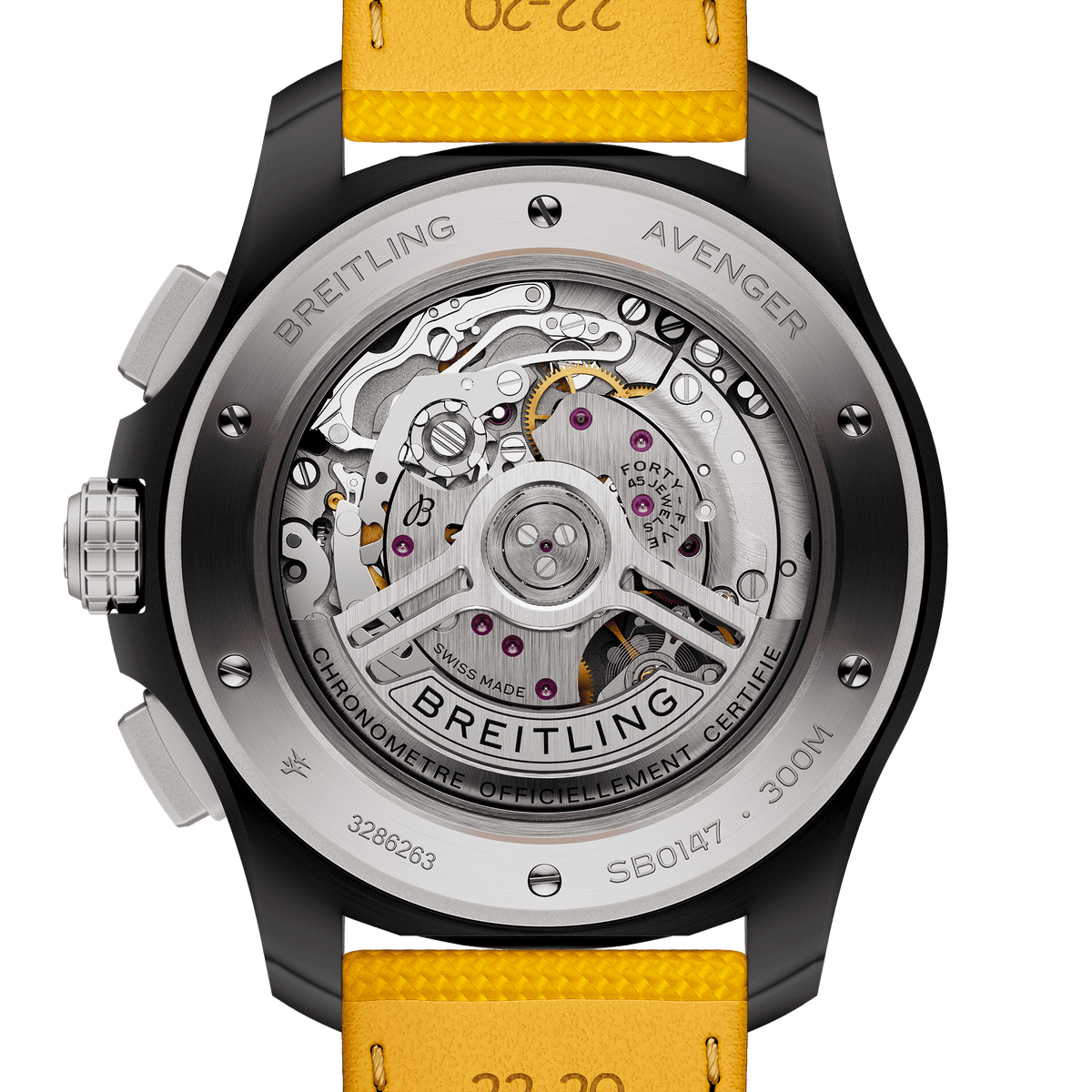 Breitling Avenger B01 Chronograph 44 NIGHT MISSION, Ref# SB0147101I1X1, Unworn 2024