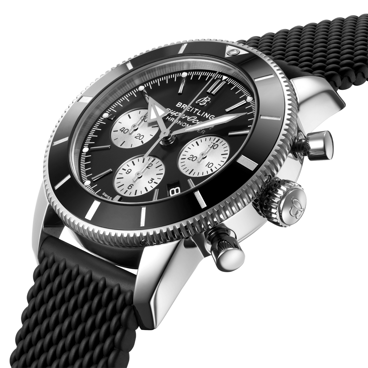 Breitling Chronograph 44 Superocean HÃ©ritage II, Ref# AB0162121B1S1