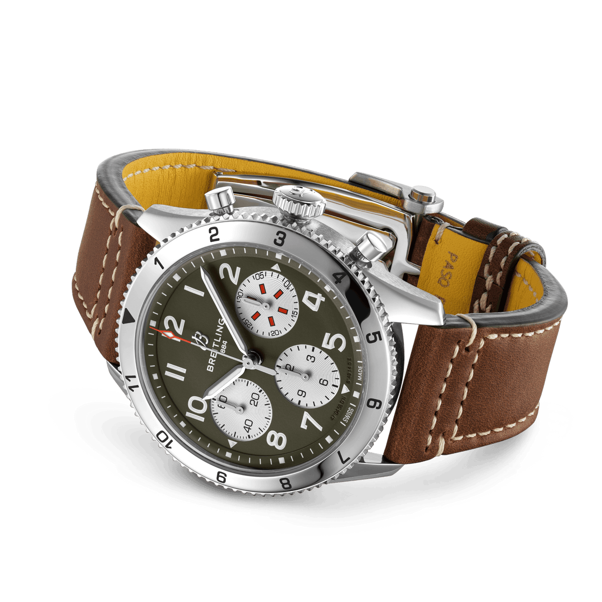 Breitling Classic AVI Chronograph 42 Curtiss Warhawk, Stainless Steel, Ref# A233802A1L1X1, Unworn 2024