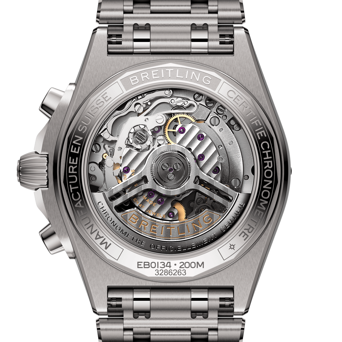 Breitling Super Chronomat B01 42, Titanium, Ref# EB0134101M1E1, Unworn 2024