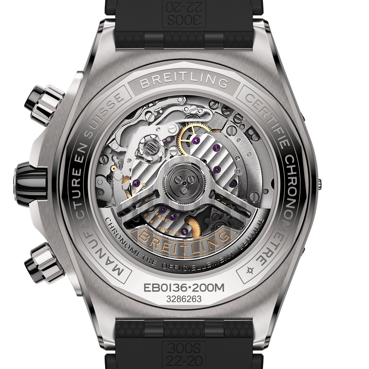Breitling Super Chronomat B01 44, Titanium and Ceramic, Ref# EB0136251M1S1, Unworn 2024