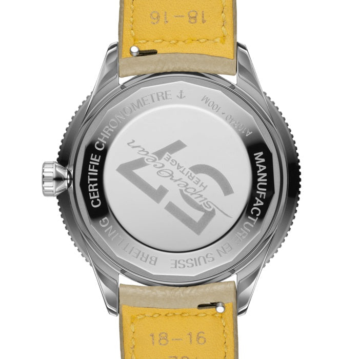 Breitling Superocean Heritage â€™57 Pastel Paradise Stainless Steel 38 mm Ref# A10340A41A1X1