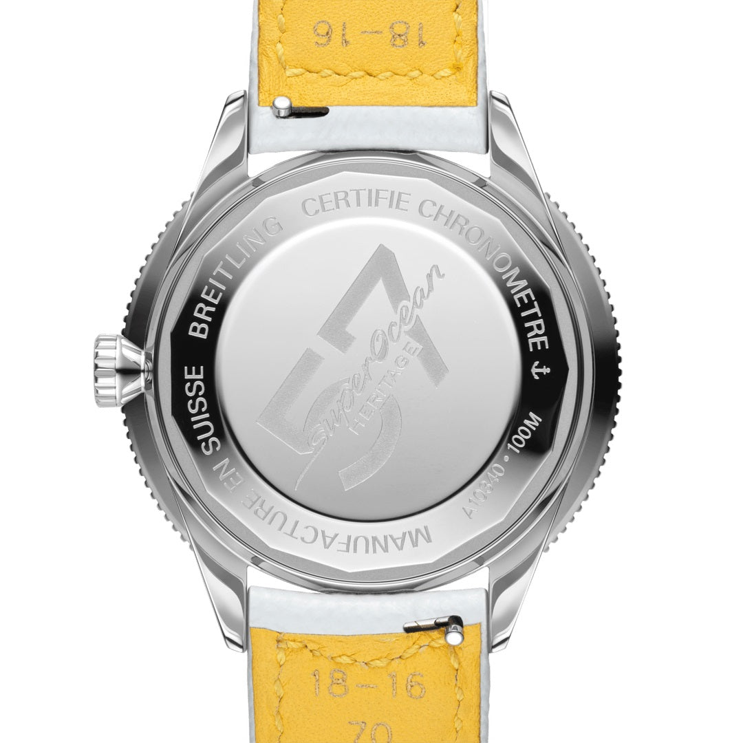 Breitling Superocean Heritage â€™57 Pastel Paradise Stainless Steel 38 mm Ref# A10340A71A1X1