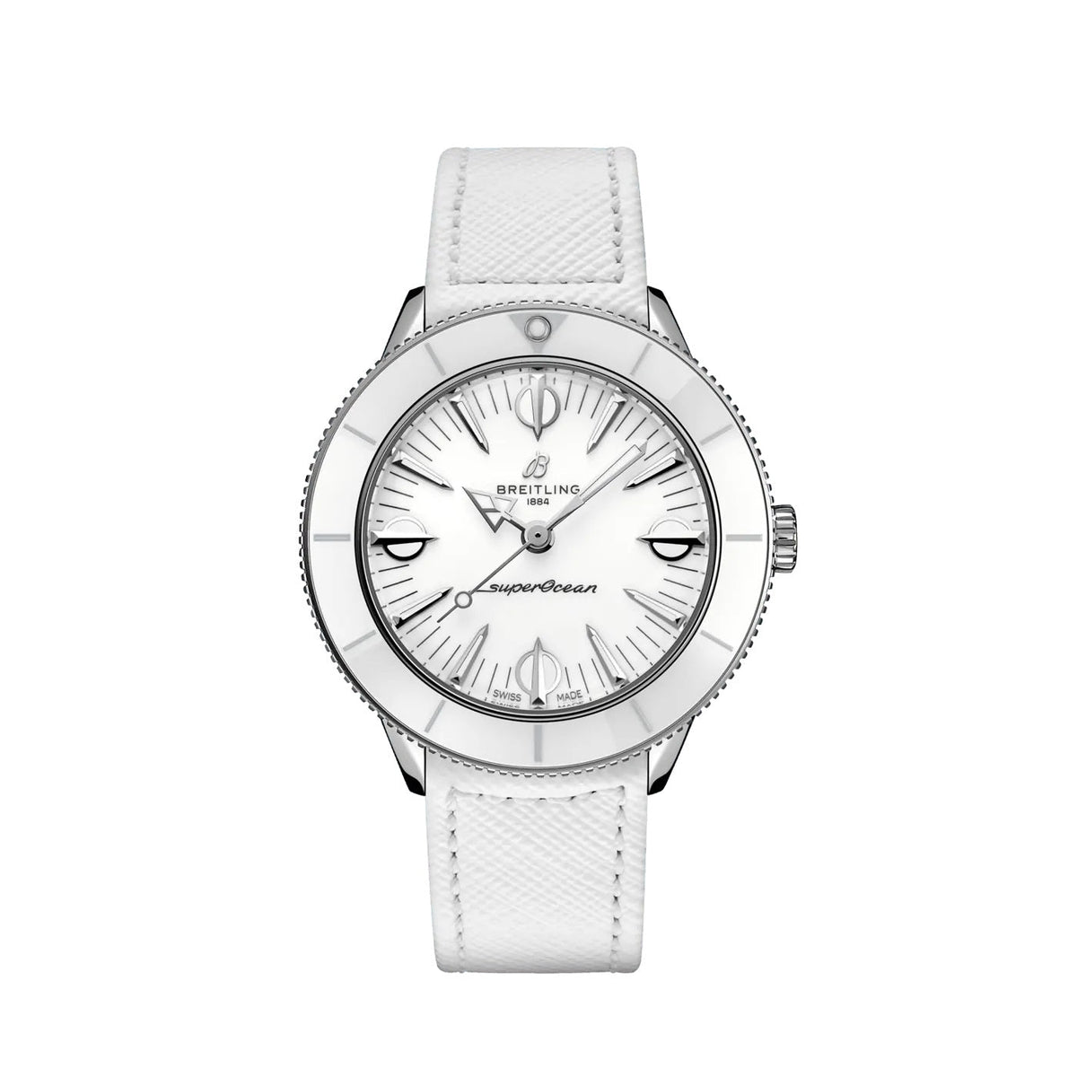Breitling Superocean Heritage â€™57 Pastel Paradise Stainless Steel 38 mm Ref# A10340A71A1X1