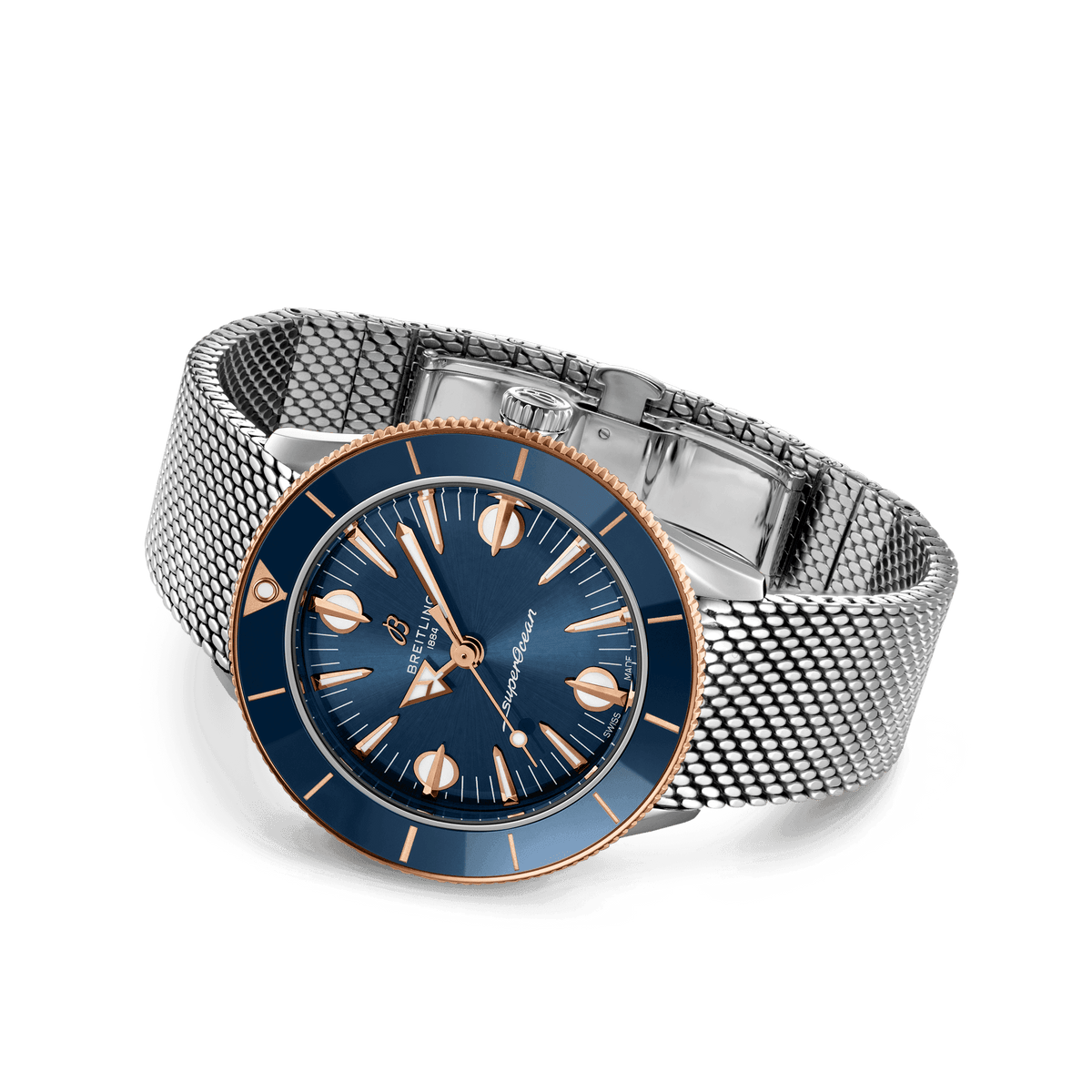 Breitling Superocean Heritage ’57 Highlands, 38mm, Stainless steel and 18k Red Gold, Ref# U10340161C1A1, Unworn 2024