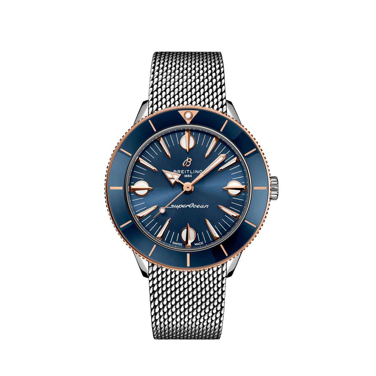 Breitling Superocean Heritage ’57 Highlands, 38mm, Stainless steel and 18k Red Gold, Ref# U10340161C1A1, Unworn 2024