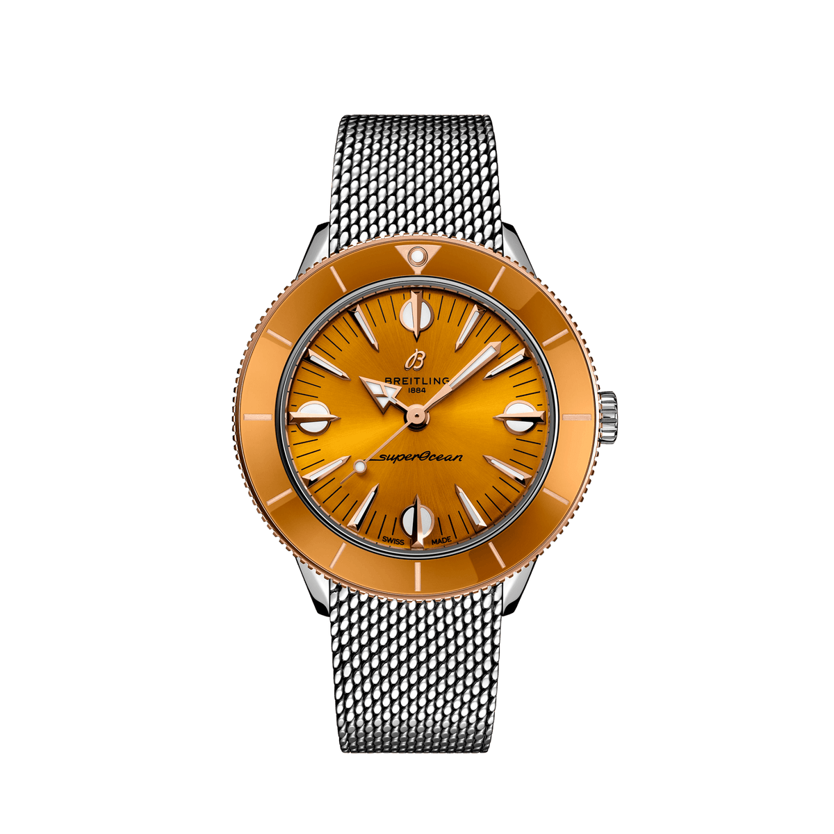 Breitling Superocean Heritage ’57 Highlands, 38mm, Stainless steel and 18k Red Gold, Ref# U10340281I1A1, Unworn 2024