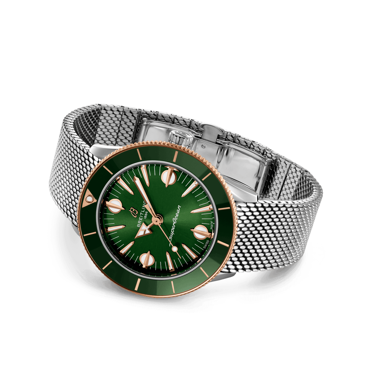 Breitling Superocean Heritage ’57 Highlands, 38mm, Stainless steel and 18k Red Gold, Ref# U10340361L1A1, Unworn 2024