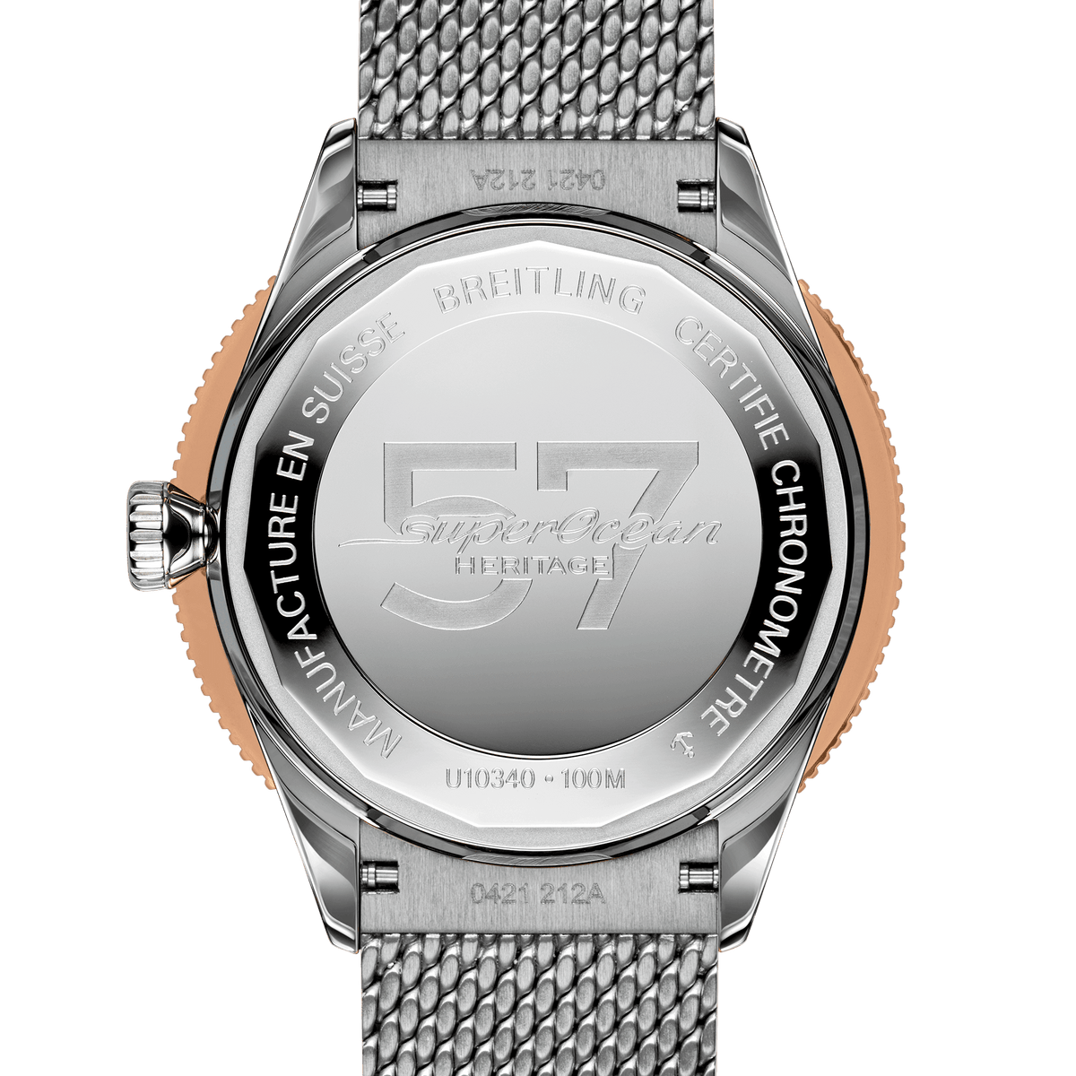 Breitling Superocean Heritage ’57 Highlands, 38mm, Stainless steel and 18k Red Gold, Ref# U10340361L1A1, Unworn 2024