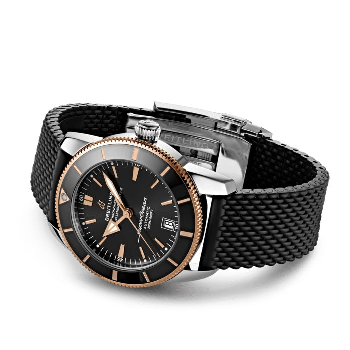 Breitling Superocean HÃ©ritage II 42 Stainless Steel & 18k Red Gold Ref# UB2010121B1S1