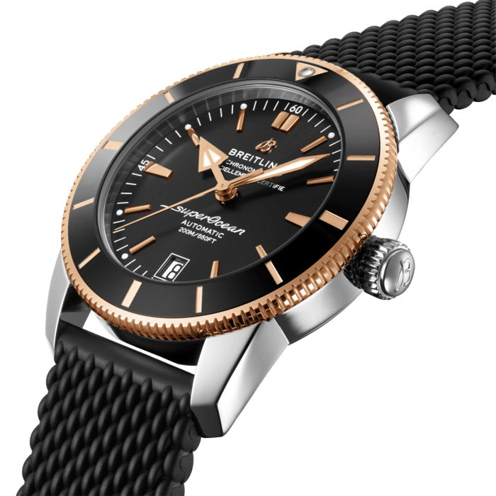 Breitling Superocean HÃ©ritage II 42 Stainless Steel & 18k Red Gold Ref# UB2010121B1S1