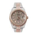 Rolex Datejust 41MM 126303 Two-Tone Iced Out