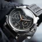 Panerai Luminor 1950 3 Days PCYC Flyback Chronograph Black Steel 44mm PAM00653