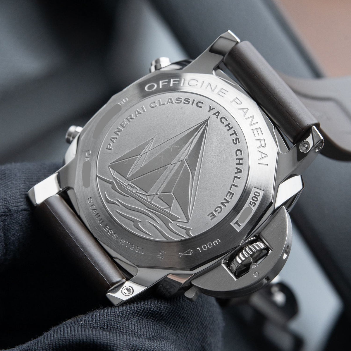 Panerai Luminor 1950 3 Days PCYC Flyback Chronograph Black Steel 44mm PAM00653