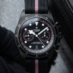 Tudor Pelagos FXD Chrono Giro D'Italia Pink Limited Edition Carbon Chronograph 25827KNRS