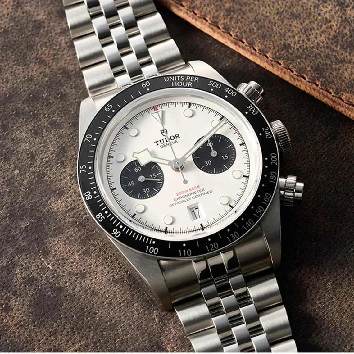 Tudor Black Bay Chrono 79360N White/ Black Dial
