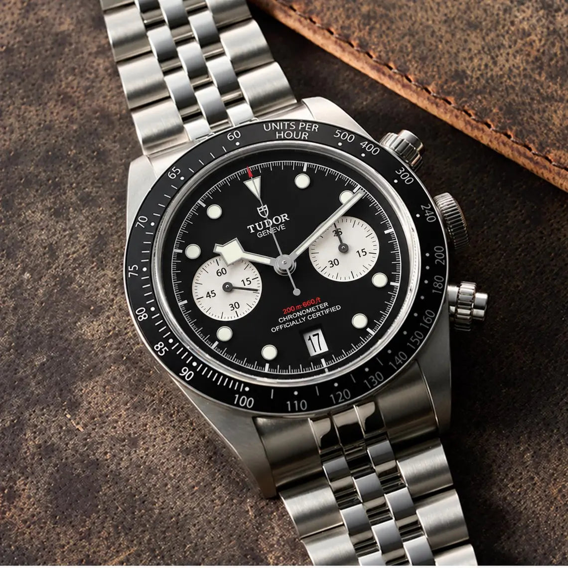Tudor Black Bay Chrono 79360N White/ Black Dial